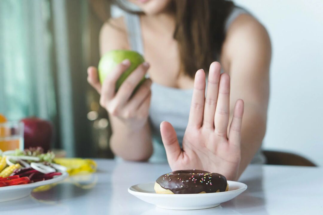 Si tu veux perdre du poids, tu dois renoncer aux sucreries